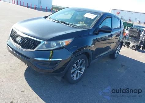 2016 Kia Sportage Lx из США, поврежденный, VIN KNDPB3AC1G7847730